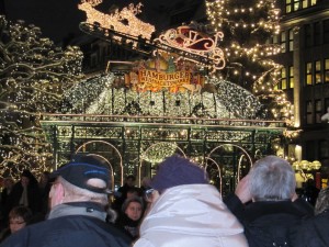 Weihnachtsmarkt am Rathaus in Hamburg